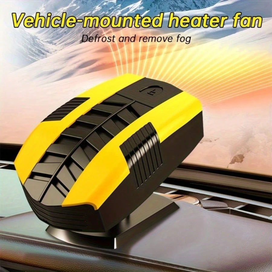 12V Portable Car Heater & Dehumidifier- 150W Fast Heating, Suitable For RVs, Campervans, Buses, Trucks- Compact Vehicle Heater With Overheat Protection, Compatible With 12V Power Systems