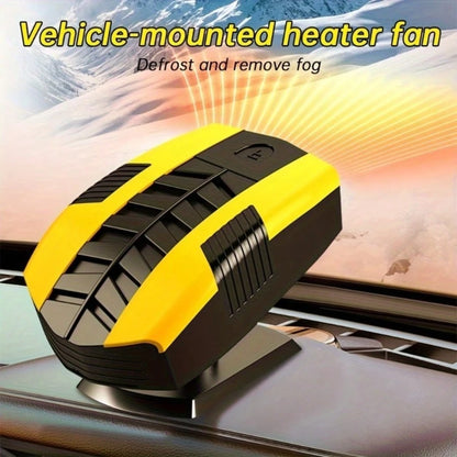 12V Portable Car Heater & Dehumidifier- 150W Fast Heating, Suitable For RVs, Campervans, Buses, Trucks- Compact Vehicle Heater With Overheat Protection, Compatible With 12V Power Systems