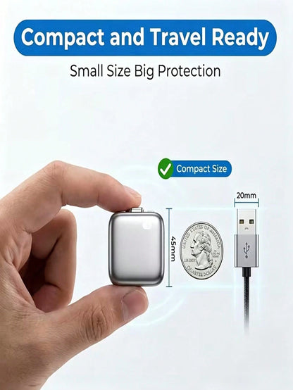 140W Type-C Fast Charging Adapter With Auto-Off Function, Magnetic Pop-Up Charging Port, 100% Fully Charged Auto-Cutoff, Suitable For Overnight Charging