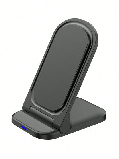 15w Folding Stand Two-In-One Wireless Charging, Suitable For Qi Mobile Phone Charging With Wireless Charging Function, Iphone8/X/11/12/13/14/15 Series Wireless Chargers Suitable For Office, Dorm, And