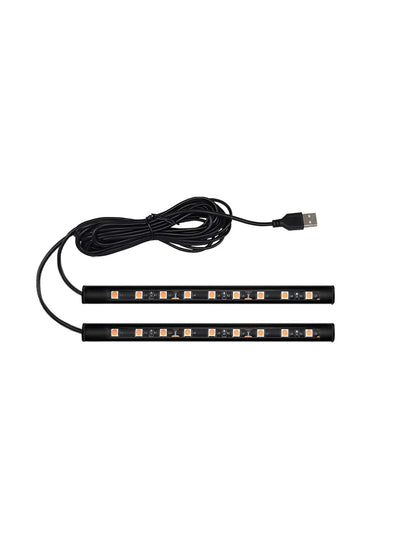 1pc 2 In 1 USB Car Decorative Ambient Light