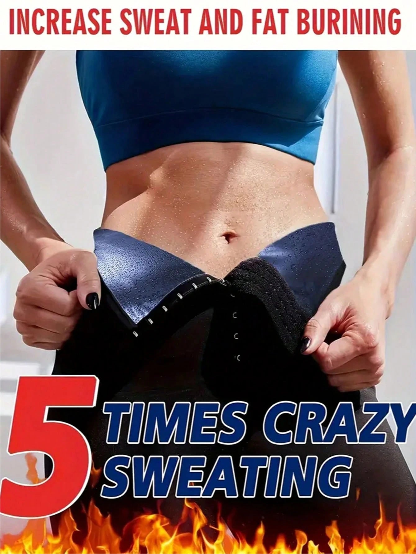 1pc 2025 Autumn & Winter Women High Waist Sports Pants, Butt Lifting Sauna Shaping Pants, Women Sportswear Spring Fall