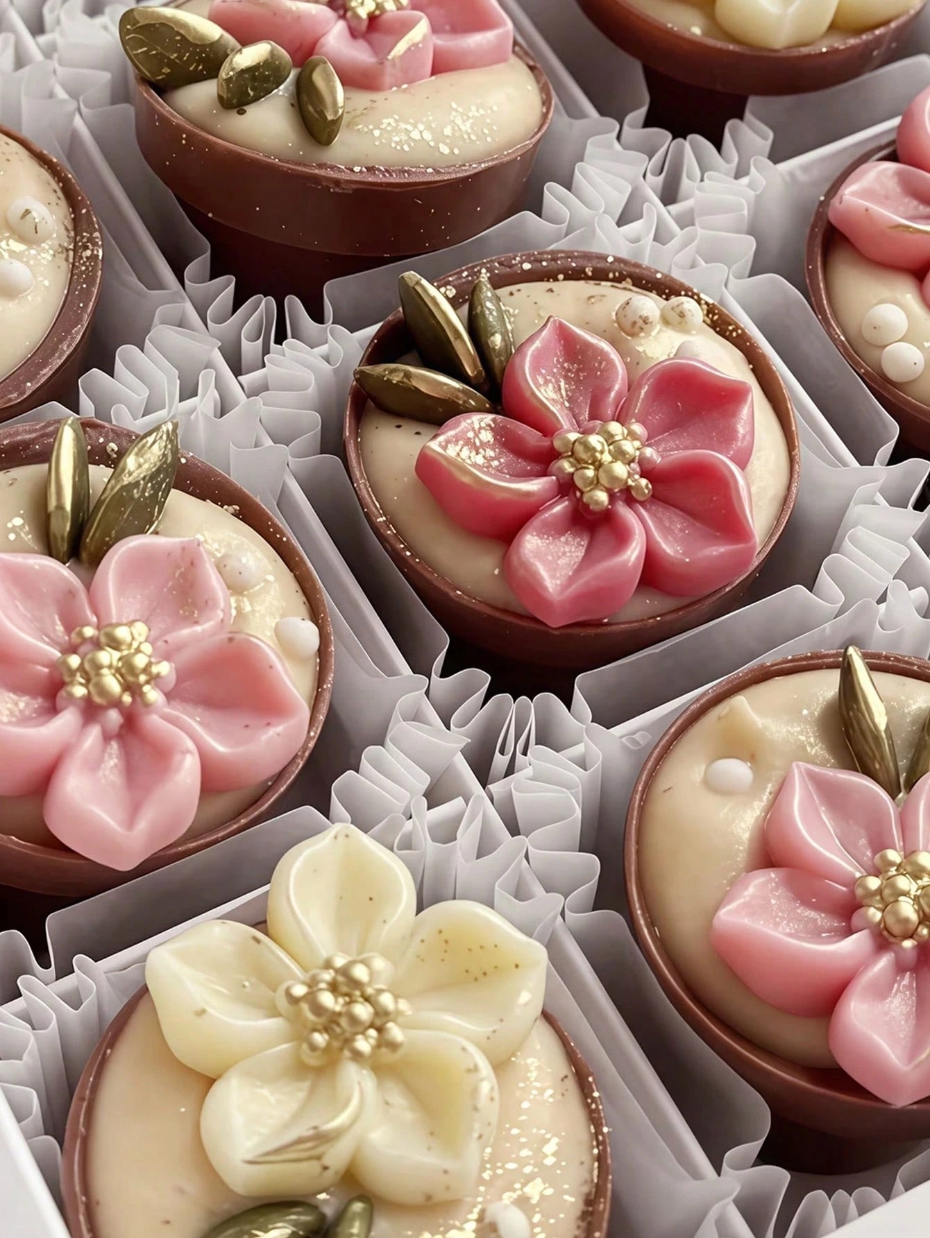 1PC/2PCS 3D Cherry Blossom Silicone Mold, Creative DIY Mold For Aromatherapy Candles/ Clay, Home Decor/ Gifts Ornament Epoxy Resin Mold, Crafts Casting Molds, Artistic Ornaments Plaster Mould