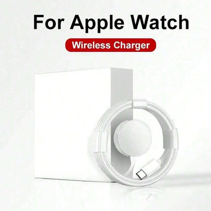 1pc 3.3ft/100cm USB-C Magnetic Wireless Charger Compatible With Apple Watch Series Ultra/Ultra2/9/8/7/SE/6/5/4/3/2/1, Portable And Efficient Charging Cable Suitable For Office, Dorm, And Home