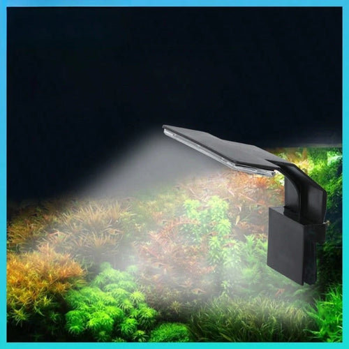 1pc Aquarium Light, Small Landscape Light With USB Port, High Brightness, Clip-On Desk Fish Tank Light, Plant Growth Supplementary Light, Clip-On Light And Ambient Light, 180° Lighting Angle, Suitable
