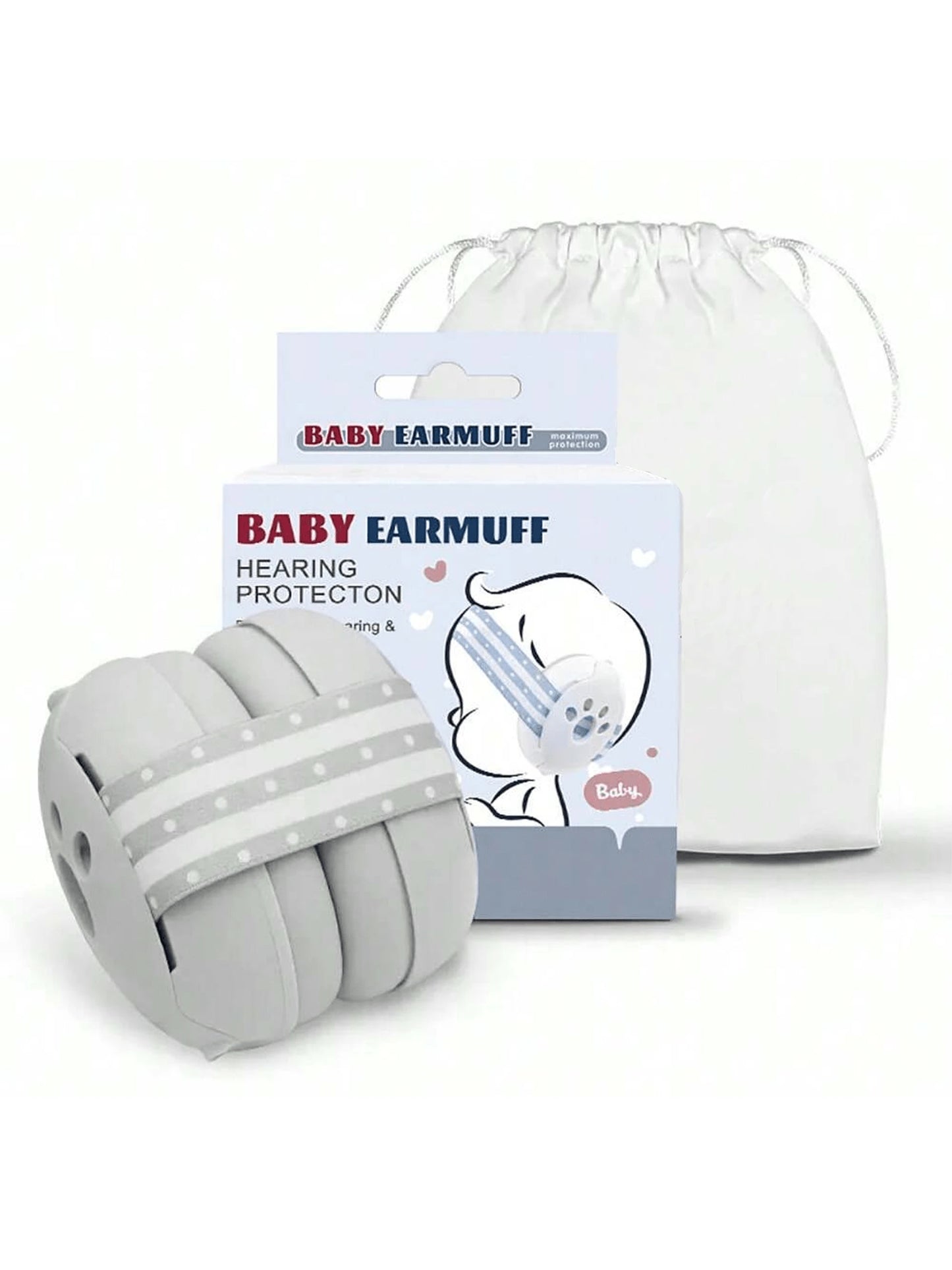 1pc Baby Noise-Proof Headphones, Headband Style Ear Muffs For Sleeping, Outdoor, Airplane Travel