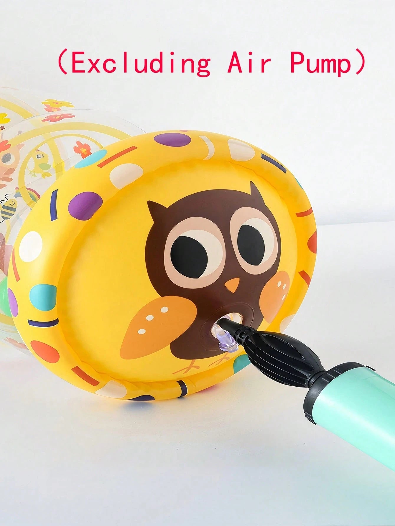 1pc Baby Push-Pull Walker Toy, New Inflatable Baby Walker, Baby Crawling Drum, Early Education Puzzle Development And Activity Toy, Early Learning Walker Toy Gift For Baby