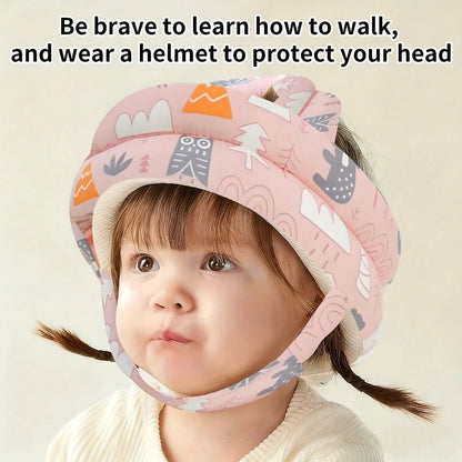 1pc Baby Toddler Head Protection Pad, 360° Soft Filled Comfortable Headguard, For Crawling, Walking, Learning, Perfect Gift For Baby!