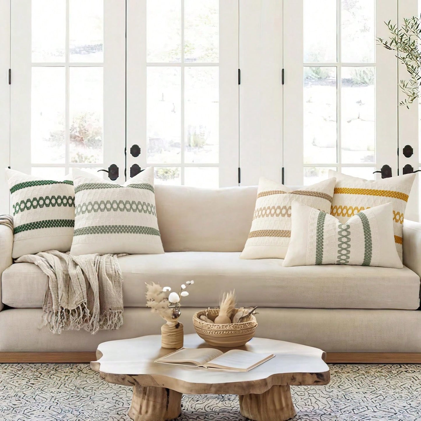 1pc Bohemian Style Decorative Pillow Cover