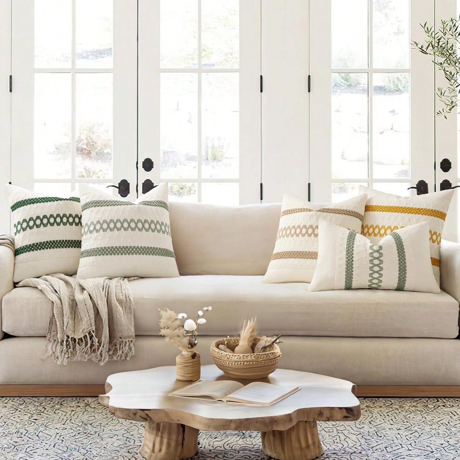 1pc Bohemian Style Decorative Pillow Cover