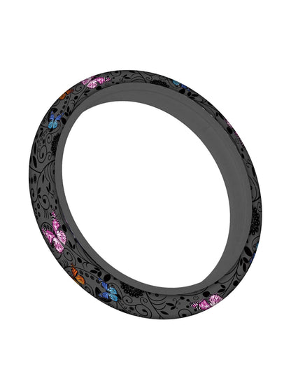 1pc Butterfly Pattern Car Steering Wheel Cover