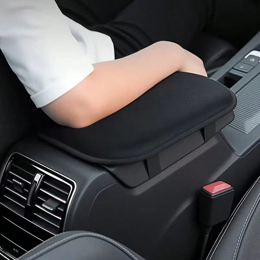 1pc Car Armrest Pad, Center Console Heightening Soft Cushion, Suitable For Vehicle Interior, Armrest Cover