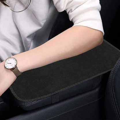 1pc Car Armrest Pad, Center Console Heightening Soft Cushion, Suitable For Vehicle Interior, Armrest Cover