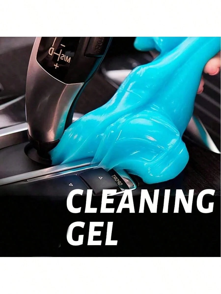 1Pc Car Interior Dust Remover, Gel Slime Cleaning Magic Dust Remover, Glue Car Vent Computer Keyboard Dirt Cleaner, Auto Cleaning Gel Accessories, Cleaning Supplies Car Accessories,Car Dust Dirt Clean