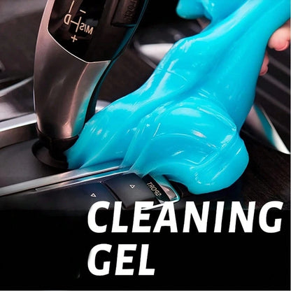 1Pc Car Interior Dust Remover, Gel Slime Cleaning Magic Dust Remover, Glue Car Vent Computer Keyboard Dirt Cleaner, Auto Cleaning Gel Accessories, Cleaning Supplies Car Accessories,Car Dust Dirt Clean