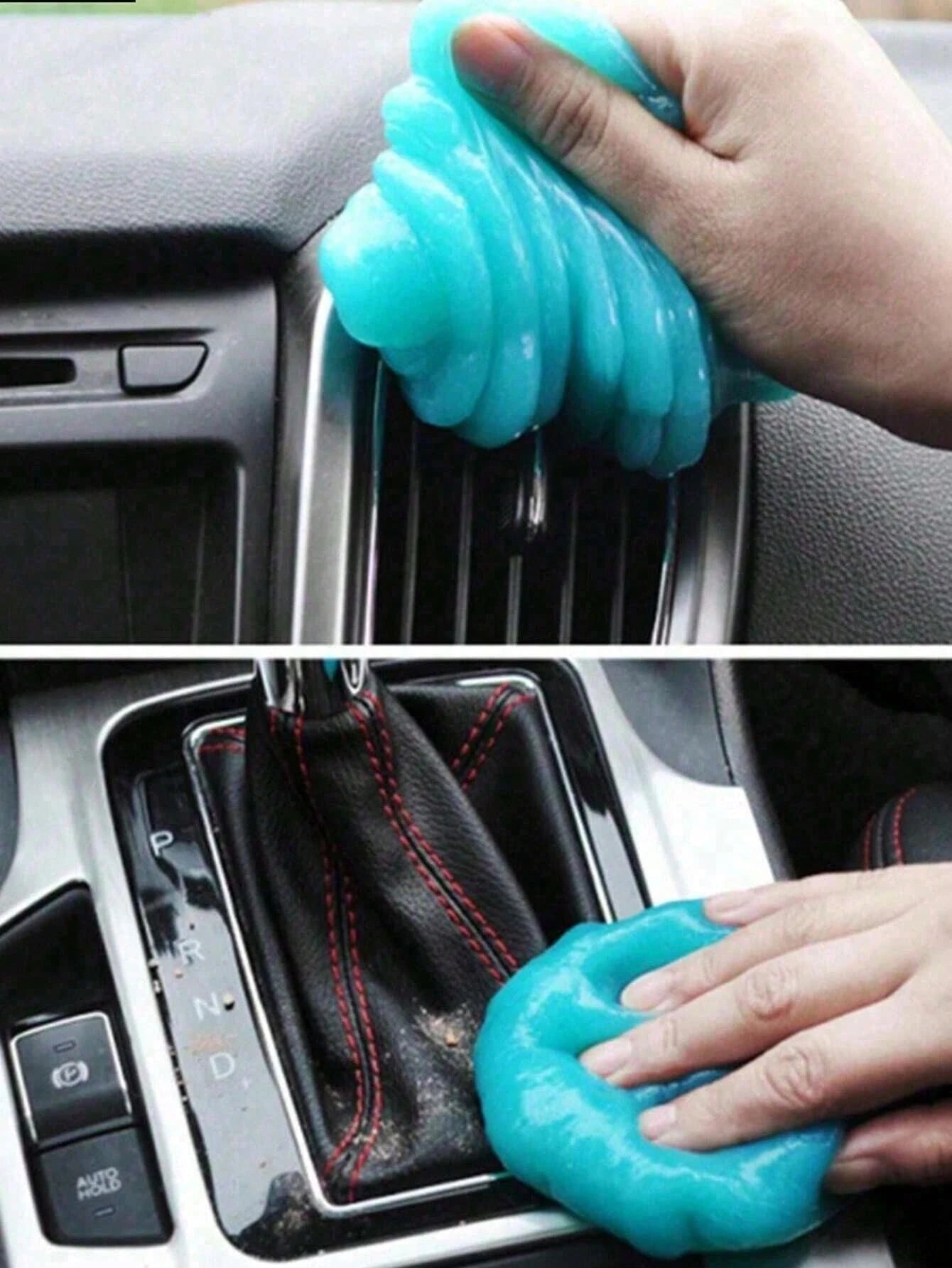 1Pc Car Interior Dust Remover, Gel Slime Cleaning Magic Dust Remover, Glue Car Vent Computer Keyboard Dirt Cleaner, Auto Cleaning Gel Accessories, Cleaning Supplies Car Accessories,Car Dust Dirt Clean