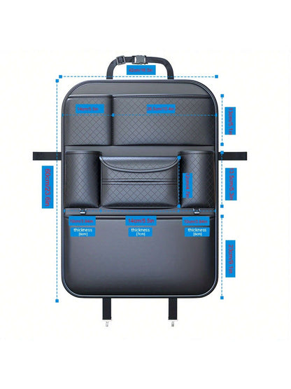 1pc Car Seat Back Storage Bag Car Storage Bag Car Tissue Box Car Seat Back Storage Rack Car Seat Back Storage Bag