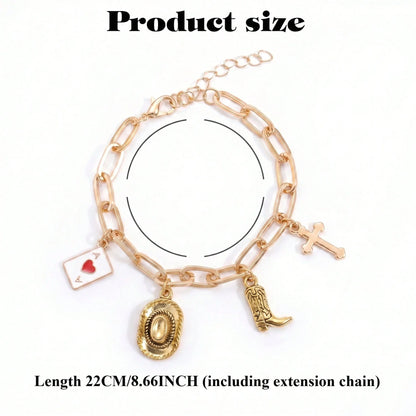 1pc Car Steering Wheel Decorative Pendant, Rearview Mirror Alloy Hanging Ornament, Bohemian