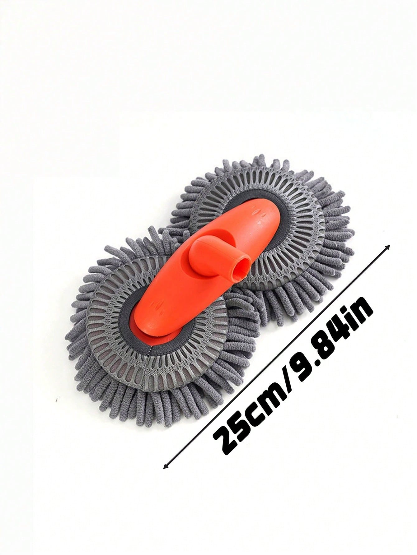 1pc [Car Wash Brush] Adjustable Long-Handle Car Cleaning Brush, Microfiber Car Washing Tool – Heavy-Duty Multi-Surface Car Wash Mop For Trucks, SUVs, Household Use And Vehicle Detailing, Soft Lint-Fre
