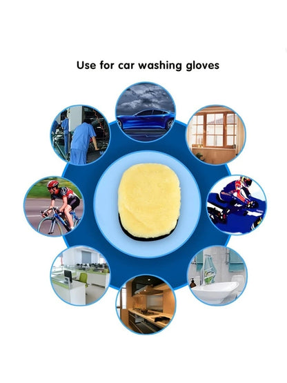 1pc Car Wool Soft Hand Glove Cleaning Brush 15*24cm For Car Cleaning