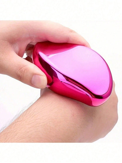 1pc Crystal Leg Hair Remover, Unisex, Reusable, Painless Callus Removal & Depilation Tool (No Shaving Required), Magical Leg Hair Cooler, Also Suitable For Back, Arms And Legs