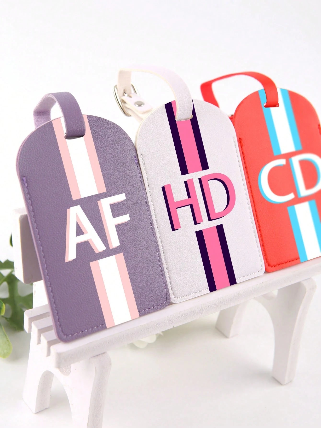 1pc Custom Luggage Tag Thickened PU Leather Boarding Pass Luggage Tag Hardware Clasp Custom Text Custom Luggage Tag Suitable For Everyday Use, Valentine's Day Gifts, Travel Gifts, Anniversary Gifts, G