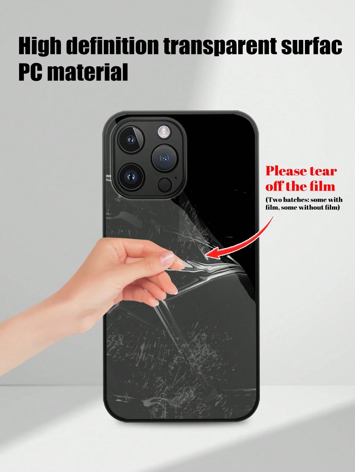 1pc Customized Photo Phone Case Compatible With 16 Pro Max/17 Pro Max/17 Air/17/15 Pro, S24 Ultra/S25, Suitable For Father, Mother, Couple, Pet, Friend, Ideal Gift For Him, Her, Boyfriend, Girlfriend