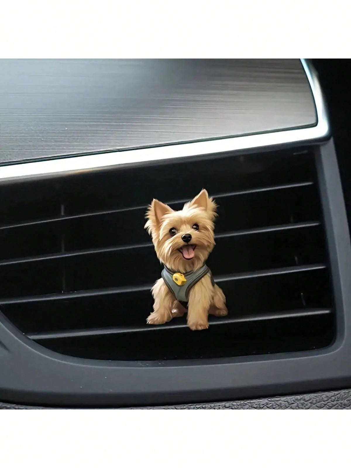 1pc Cute Dog Design Car Air Vent Clip Aromatherapy Diffuser- Acrylic Fragrance Diffuser, Fresh Scented Car Interior Decor, Automotive Decoration Gift