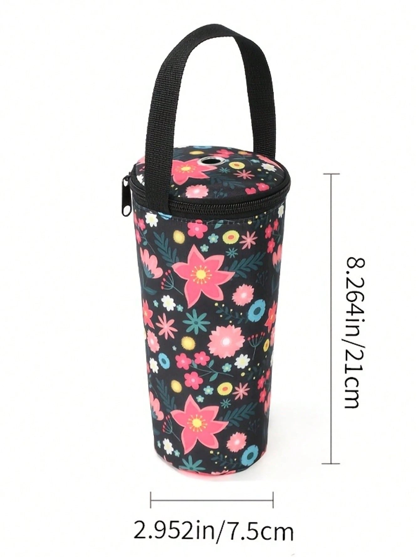 1pc Fashion Milk Tea Insulation And Refrigeration Package, Outdoor Office Reusable Portable Portable Cup Cover, Non-Food Contact Materials, Teacher