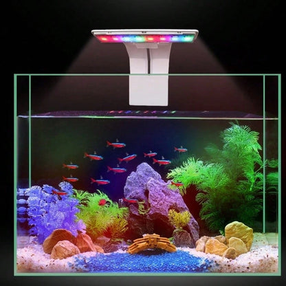 1pc Fish Tank Light, Aquarium Light- USB Powered, 10 Brightness Levels And 3 Lighting Modes- Suitable For Freshwater/Saltwater Fish Tanks, Aquarium Lighting, Aquatic Plants And Underwater Landscape