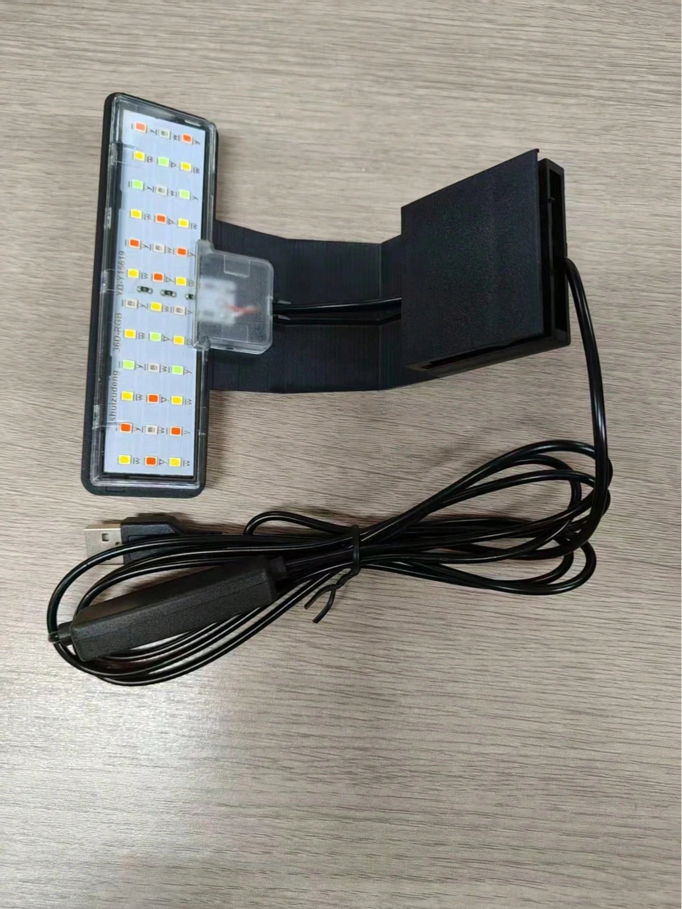 1pc Fish Tank Light, Aquarium Light- USB Powered, 10 Brightness Levels And 3 Lighting Modes- Suitable For Freshwater/Saltwater Fish Tanks, Aquarium Lighting, Aquatic Plants And Underwater Landscape