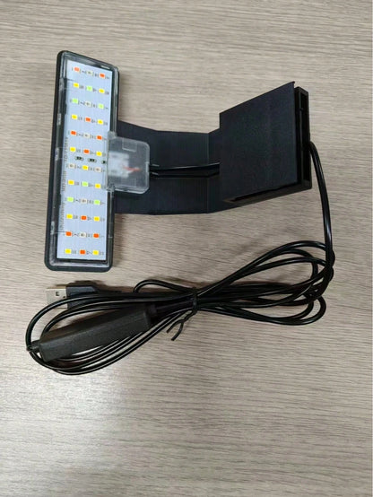 1pc Fish Tank Light, Aquarium Light- USB Powered, 10 Brightness Levels And 3 Lighting Modes- Suitable For Freshwater/Saltwater Fish Tanks, Aquarium Lighting, Aquatic Plants And Underwater Landscape