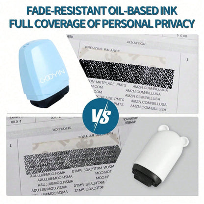 1pc Identity Protection Roller Seal, No Ink, For Identity Masking, Confidentiality Sealing, Identity Theft Protection- Privacy And Address Blocker, Essential For Back To School. This Reusable Privacy