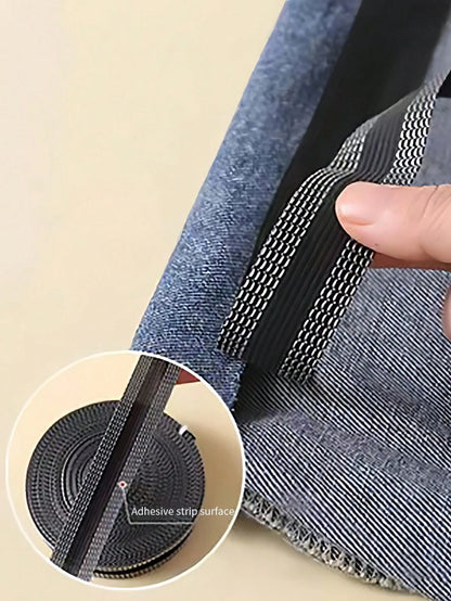 1pc Iron-On Hemming Tape For Shortening Jeans, Trousers, Clothes, Skirts And Diy Sewing
