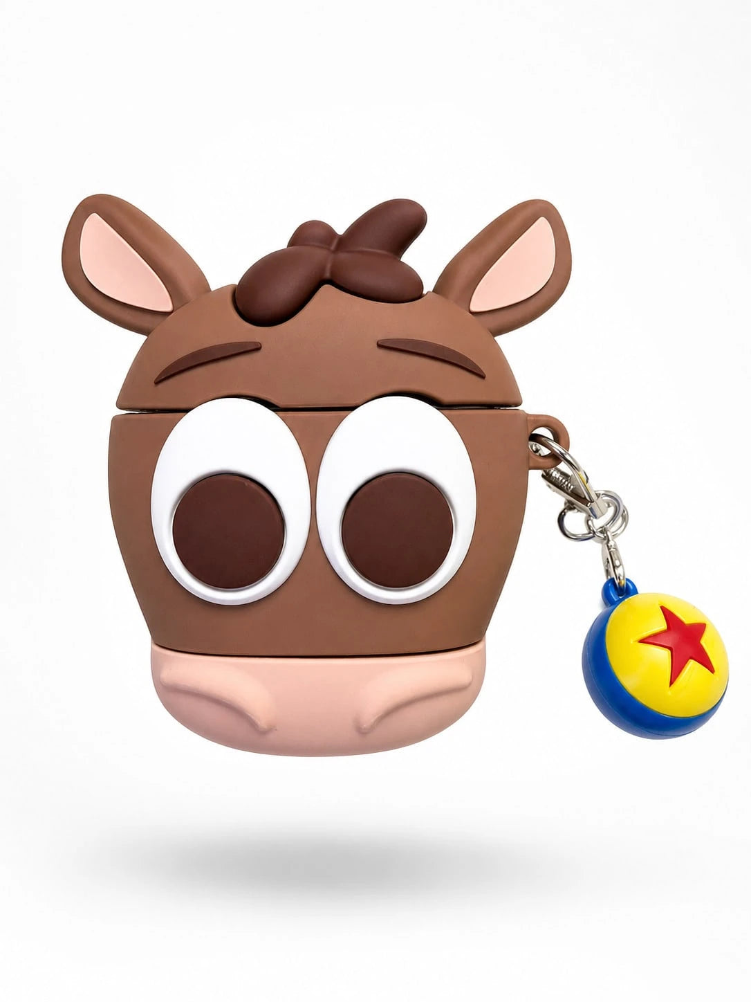 1pc Japanese Style Cute Pony 3D Shaped Earphone Case Compatible With Apple 4 Earphone Protective Shell Pro 3/Pro 2 2nd/3rd Generation New Silicone Soft Cover