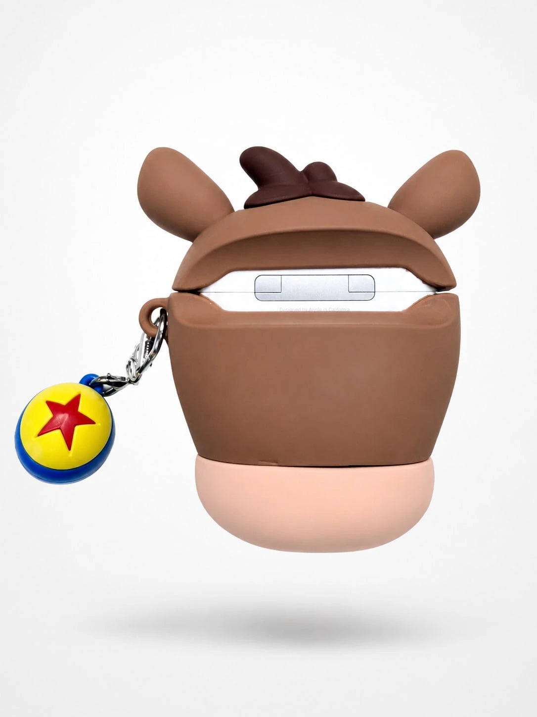 1pc Japanese Style Cute Pony 3D Shaped Earphone Case Compatible With Apple 4 Earphone Protective Shell Pro 3/Pro 2 2nd/3rd Generation New Silicone Soft Cover