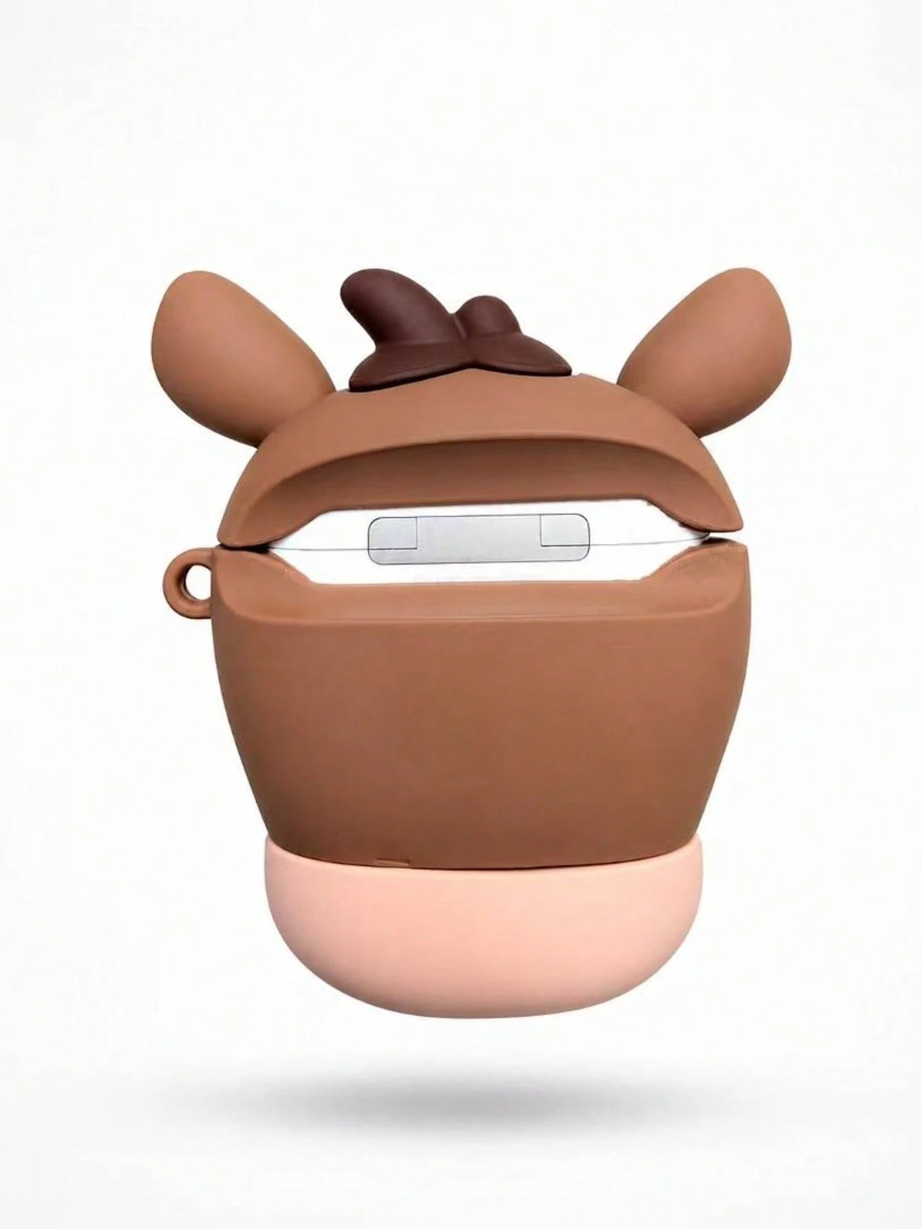 1pc Japanese Style Cute Pony 3D Shaped Earphone Case Compatible With Apple 4 Earphone Protective Shell Pro 3/Pro 2 2nd/3rd Generation New Silicone Soft Cover