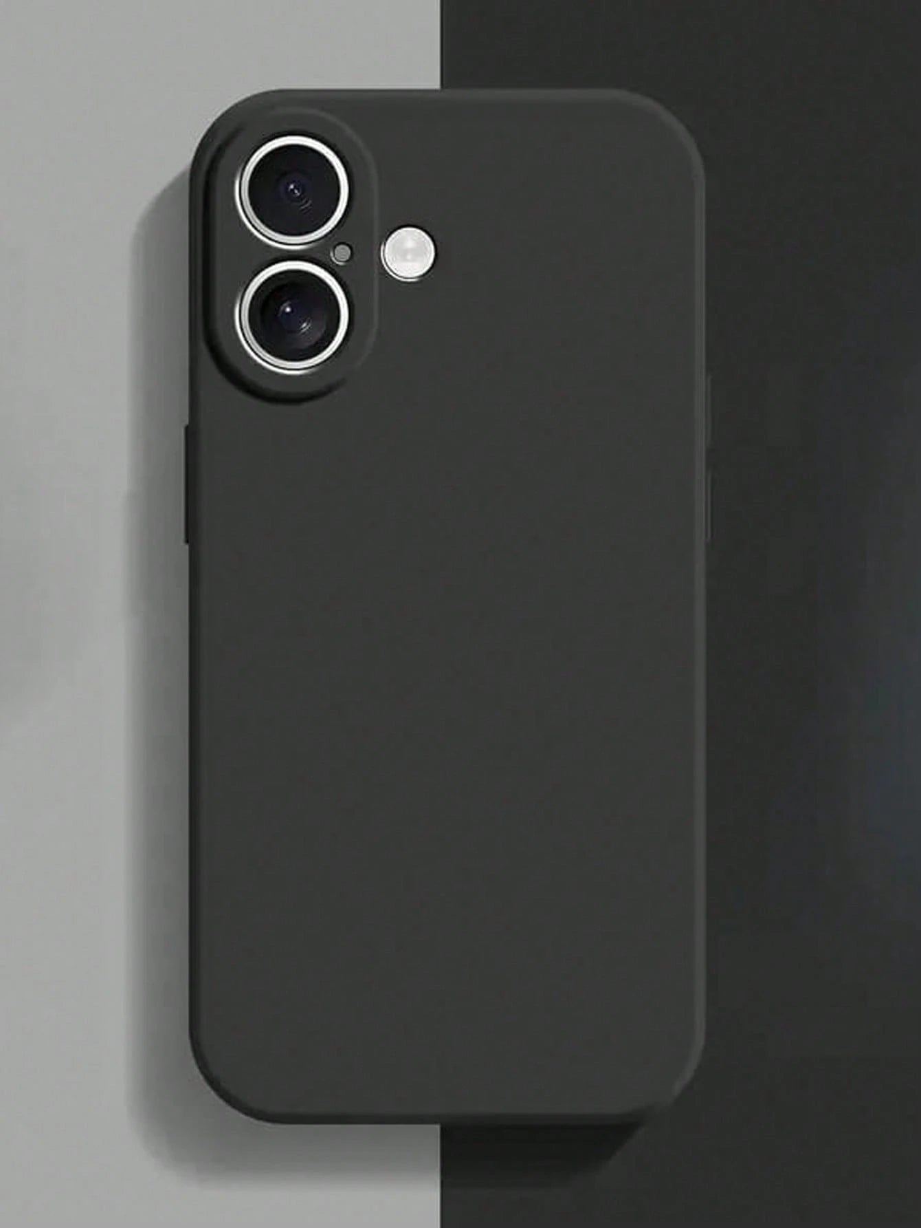 1pc Luxury Solid Color Shockproof Phone Case With Camera Protection, Compatible With IPhone 17/17 Air/17 Pro/17 Pro Max/16/16 Pro/16 Plus/16 Pro Max/16 15 14 13 12 11 Pro Max Plus Series, Shock-Absorb