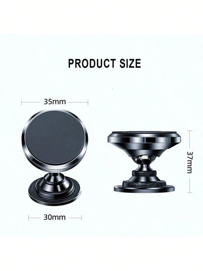 1pc Magnetic Car Phone Holder Mount Foldable Universal Strong Phone Mount For Car Compatible With Iphone 15 14 13 Pro Max Bracket GPS Support Car Accessories