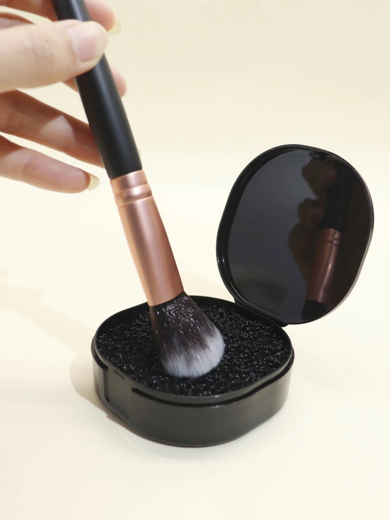 1pc Makeup Brush Cleaning Sponge Case & Cleaner,Giveaways