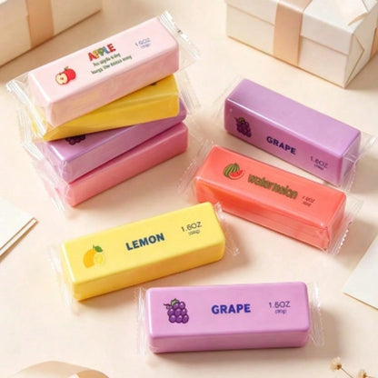 1pc Mini Orange Butter Stick Toy, Fruit Series, Super Soft Stress Relief Toy, Portable Cute Fidget Toy, Suitable For Children And Adults, Party Decoration Gift