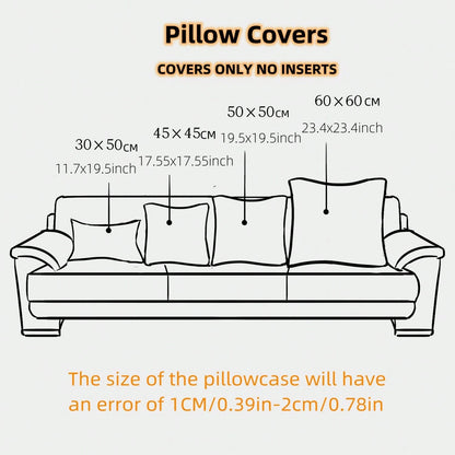 1pc Minimalist Chenille Square Pillow Case (Pillow Insert Not Included), 3D Piped Design, Luxury Sofa Bed Pillow Cover, Suitable For Living Room And Bedroom Decor, Green, Dark Green, Forest Green