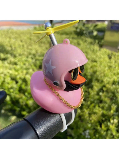 1pc Motorcycle/Bicycle Stylish Duck Helmet- Durable PVC