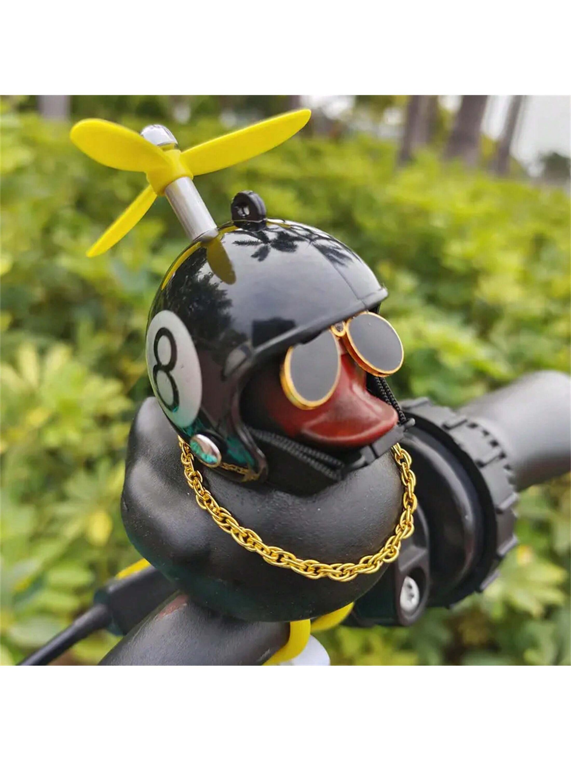 1pc Motorcycle/Bicycle Stylish Duck Helmet- Durable PVC
