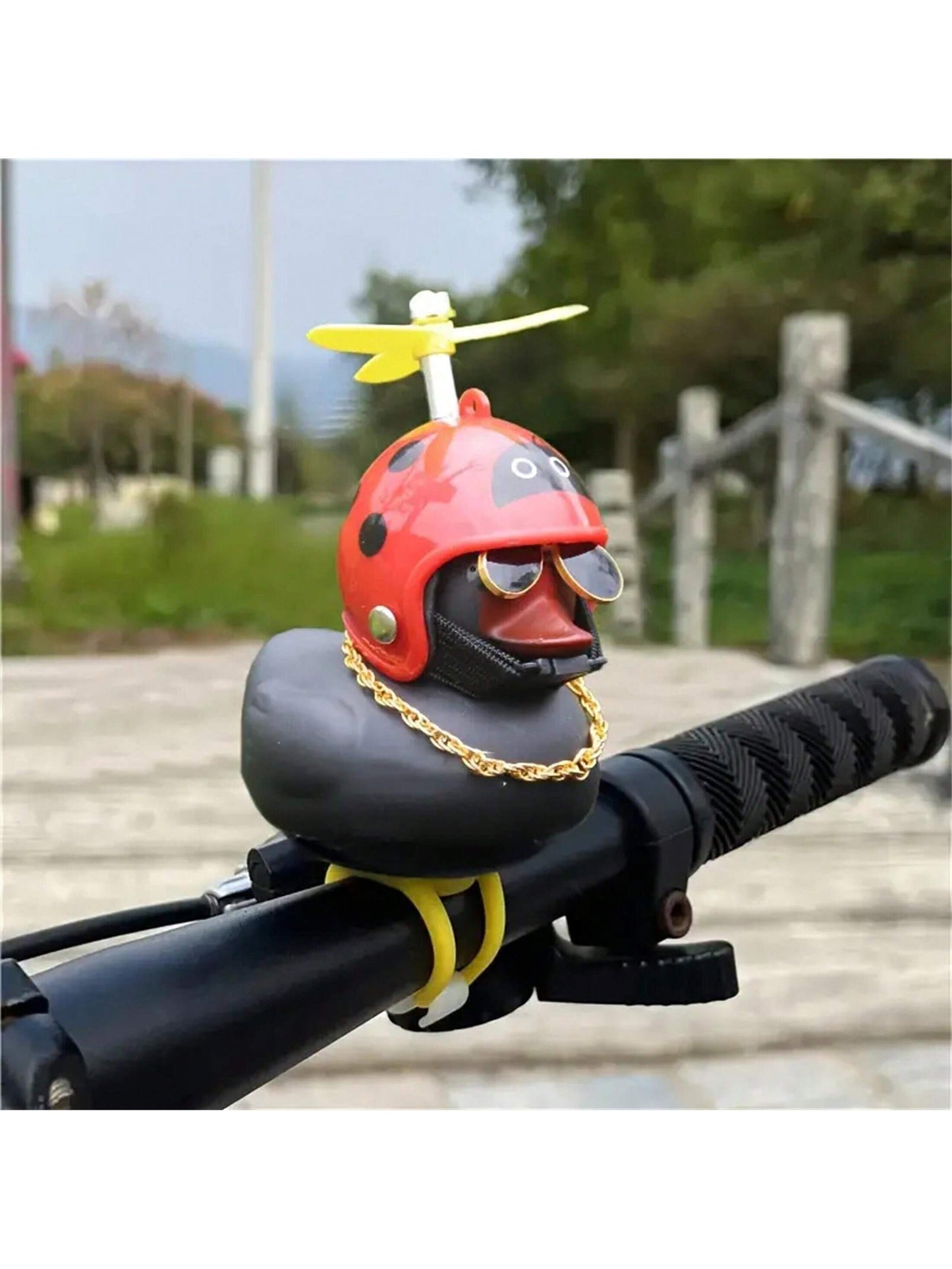 1pc Motorcycle/Bicycle Stylish Duck Helmet- Durable PVC