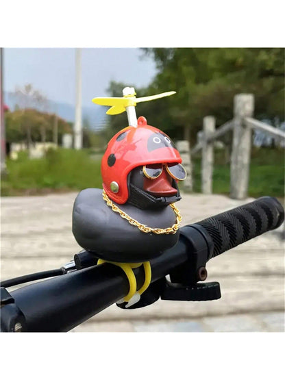 1pc Motorcycle/Bicycle Stylish Duck Helmet- Durable PVC
