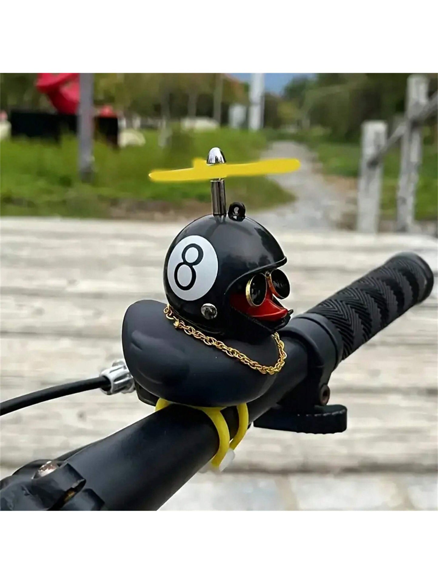 1pc Motorcycle/Bicycle Stylish Duck Helmet- Durable PVC