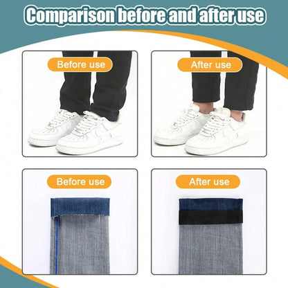1pc Multiple Sizes Cinta Adhesiva Pants Edge Shorten Self-Adhesive Tape For Trousers Legs Edge Shortening Tape Paste Hem Iron On Pants Jeans Clothes Length Adjust