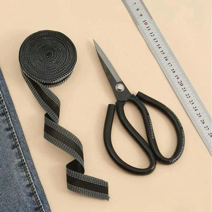 1pc Multiple Sizes Cinta Adhesiva Pants Edge Shorten Self-Adhesive Tape For Trousers Legs Edge Shortening Tape Paste Hem Iron On Pants Jeans Clothes Length Adjust