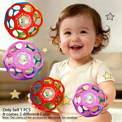 1pc Music Handheld Grip Ball With Vibration Function, Hollow Structure, Exercise Motor Skills, Great Gift For Holidays, Thanksgiving, Christmas And Children's Day